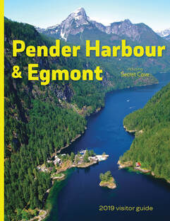 Pender Harbour & Egmont Visitors Guide lists all Chamber Members